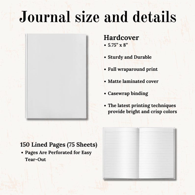 New Chapter Journal, Personalized Retirement Gifts for Women Coworker, Nurse Retirement Gift, Graduation Gift, New School, Hardcover Journal image 8