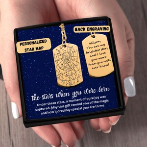 Porte-clés personnalisé carte étoile d'anniversaire doré, cadeau d'anniversaire personnalisé pour fils, fille, petit-fils et petite-fille, cadeau nièce de tante