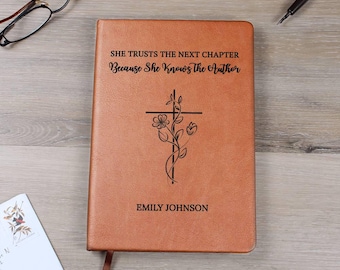 Next Chapter Journal Gift For Her, Custom Retirement Gift, Graduation Gift, New Job, New School, Farewell, Divorce Gifts, Christian Gift