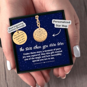 Carte d'anniversaire dorée personnalisée par porte-clés, cadeau d'anniversaire personnalisé pour fils, fille, petit-fils et petite-fille, idée cadeau unique