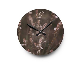 Horloge murale en acrylique - Serenity