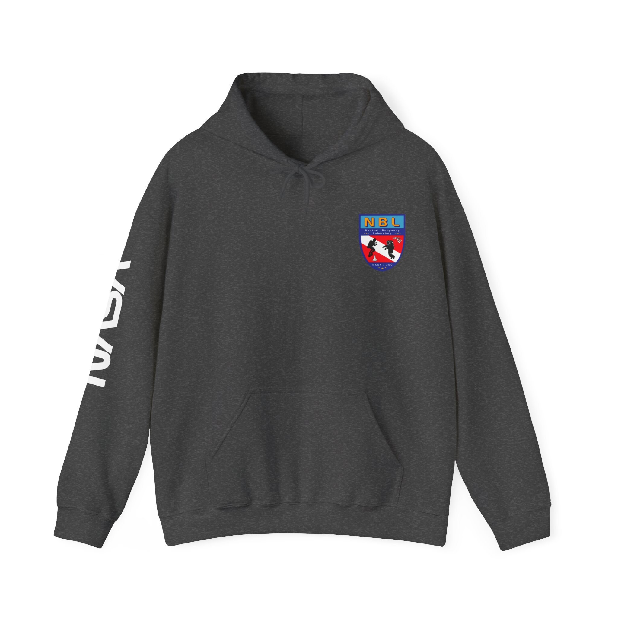 MamaJakalope Nasa Neutral Buoyancy Lab Unisex Heavy Blend Hooded Sweatshirt