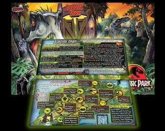 Jurassic Park Pinball Score Cards, Stern 2019: Pro, Prem & LE, V2 Update.