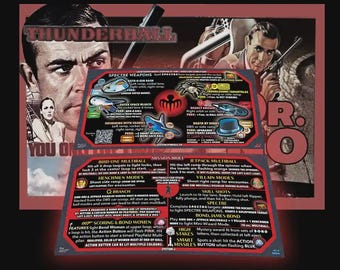 James Bond 007 Pinball v2 Cards, Stern, 2018: Pro, Prem & LE and Pro.