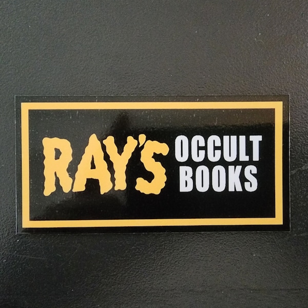 Ghostbusters Ray's Occult Books Magnet