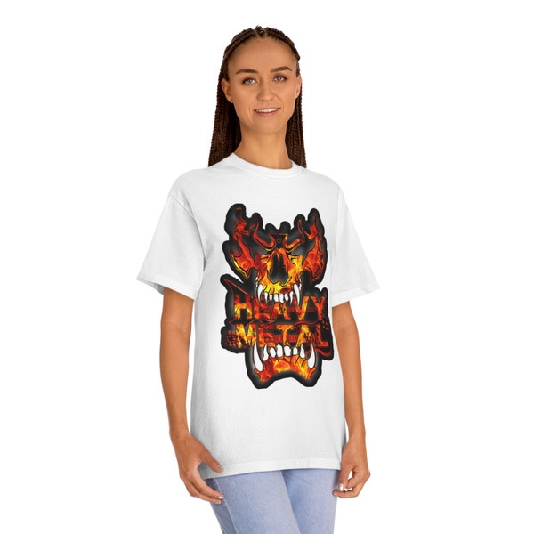 The Heavy Metal T-Shirt Unisex Shirt Gamer Shirt Heavy Metal Shirts Video game Shirt Music Retro - Women Tshirt - Unisex Tshirt