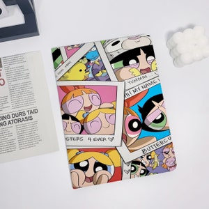 Powerpuff Girls Cartoon iPad Air 6 2024 iPad 10 2022 iPad 9 case,iPad Pro 11" 12.9'' 2022 iPad Pro 12.9'' 2021 iPad mini 6 case ipad case