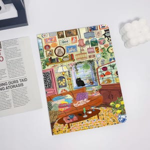 Custodia per iPad con motivo Retro Room Art per iPad Air 7 (2025) / Air 6 (2024) / iPad 10/9 / iPad Pro 11" e 12,9" (2022/2021) / iPad Mini 6