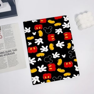 Mickey Cartoon Pattern iPad Air 5 2022 iPad 10 2022 iPad 9 case,iPad Pro 11" 12.9'' 2022 iPad Pro 12.9'' 2021 iPad mini 6 case ipad case