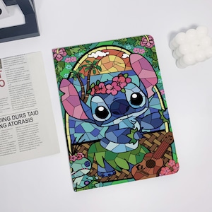 Charming Stitch iPad Air 5 2022 iPad 10 2022 iPad 9 case,iPad Pro 11" 12.9'' 2022 iPad Pro 12.9'' 2021 iPad mini 6 case ipad case