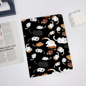 Black Cats iPad Air 5 2022 iPad 10 2022 iPad 9 case, iPad Pro 11" 12.9'' 2022 iPad Pro 12.9'' 2021 iPad mini 6 case ipad case