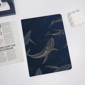 Cute Dolphin Dark Blue iPad Air 5 2022 iPad 10 2022 iPad 9 case,iPad Pro 11&quot; 12.9&#39;&#39; 2022 iPad Pro 12.9&#39;&#39; 2021 iPad mini 6 case ipad case