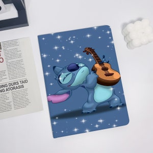 Stitch on the guitar iPad Air 5 2022 iPad 10 2022 etui na iPada 9, iPad Pro 11" 12,9'' 2022 iPad Pro 12,9'' 2021 etui na iPada mini 6 etui na iPada