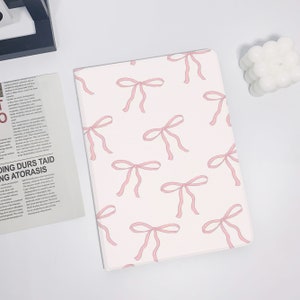 Custodia per iPad Air 5 2022 con fiocchi rosa, iPad 10 2022, iPad 9, iPad Pro 11" 12,9'' 2022, iPad Pro 12,9'' 2021, iPad mini 6, custodia per iPad