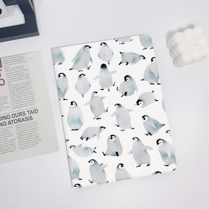 Cartoon Penguin iPad Air 5 2022 iPad 10 2022 iPad 9 case,iPad Pro 11" 12.9'' 2022 iPad Pro 12.9'' 2021 iPad mini 6 case ipad case
