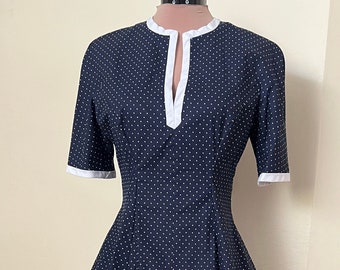 1950’s Vintage Style Polka Dot Day Dress and bolero full skirt