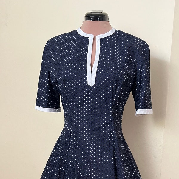 1950’s Vintage Style Polka Dot Day Dress and bolero full skirt