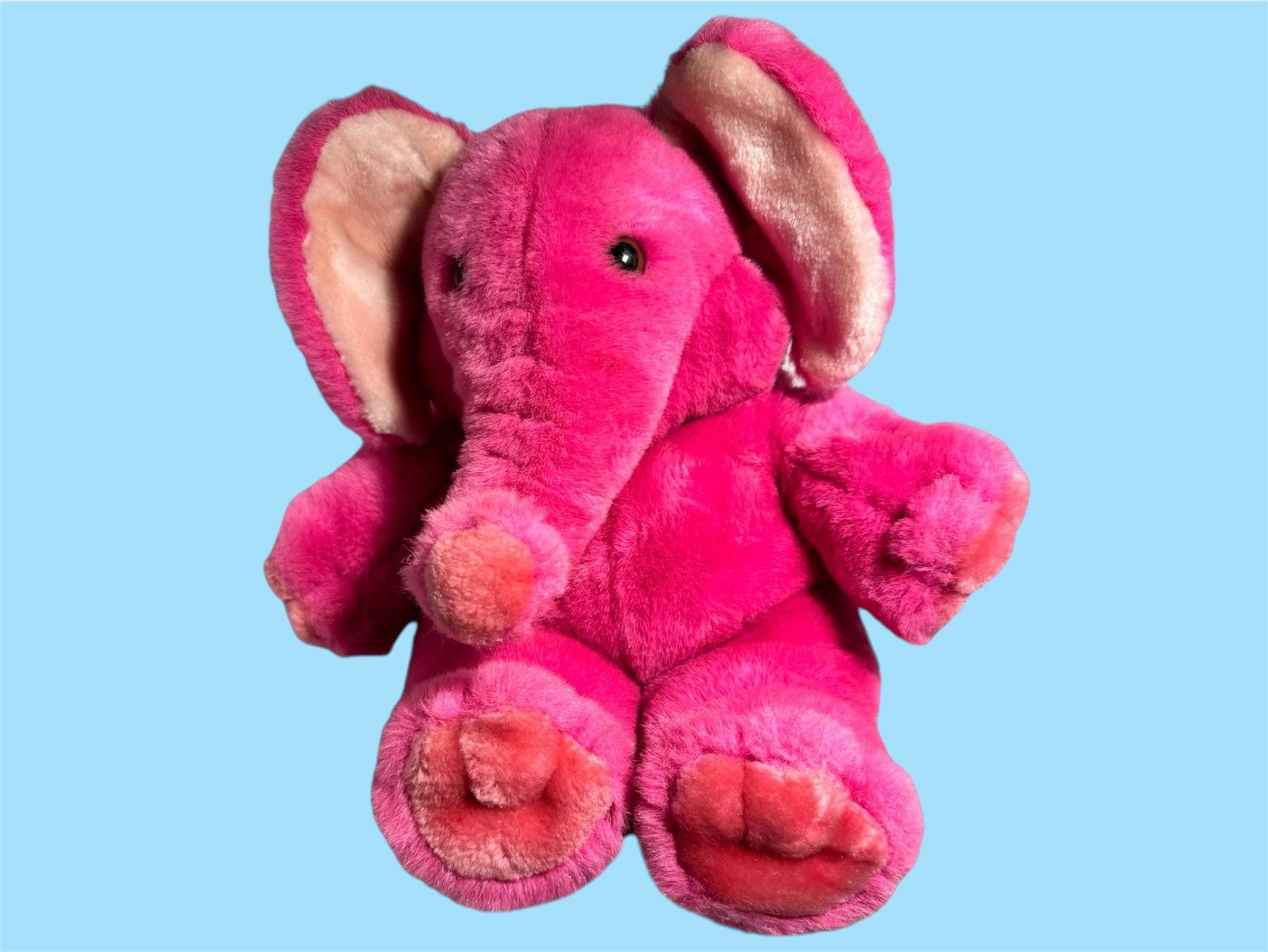 24K Pink Elephant Special Effects Plush Puppet Polar Puff (SANCHO