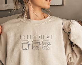 Sourdough Starter Shirt Funny In My Sourdough Era Homesteading Shirt Breadmaking Shirt Baking Shirt Homemaker Crunchy Mom Bread Lover Shirt