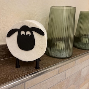 Toilet sheep, paper roll holder, bathroom decoration, toilet paper storage, funny bathroom accessories, toilet rolls, sheep