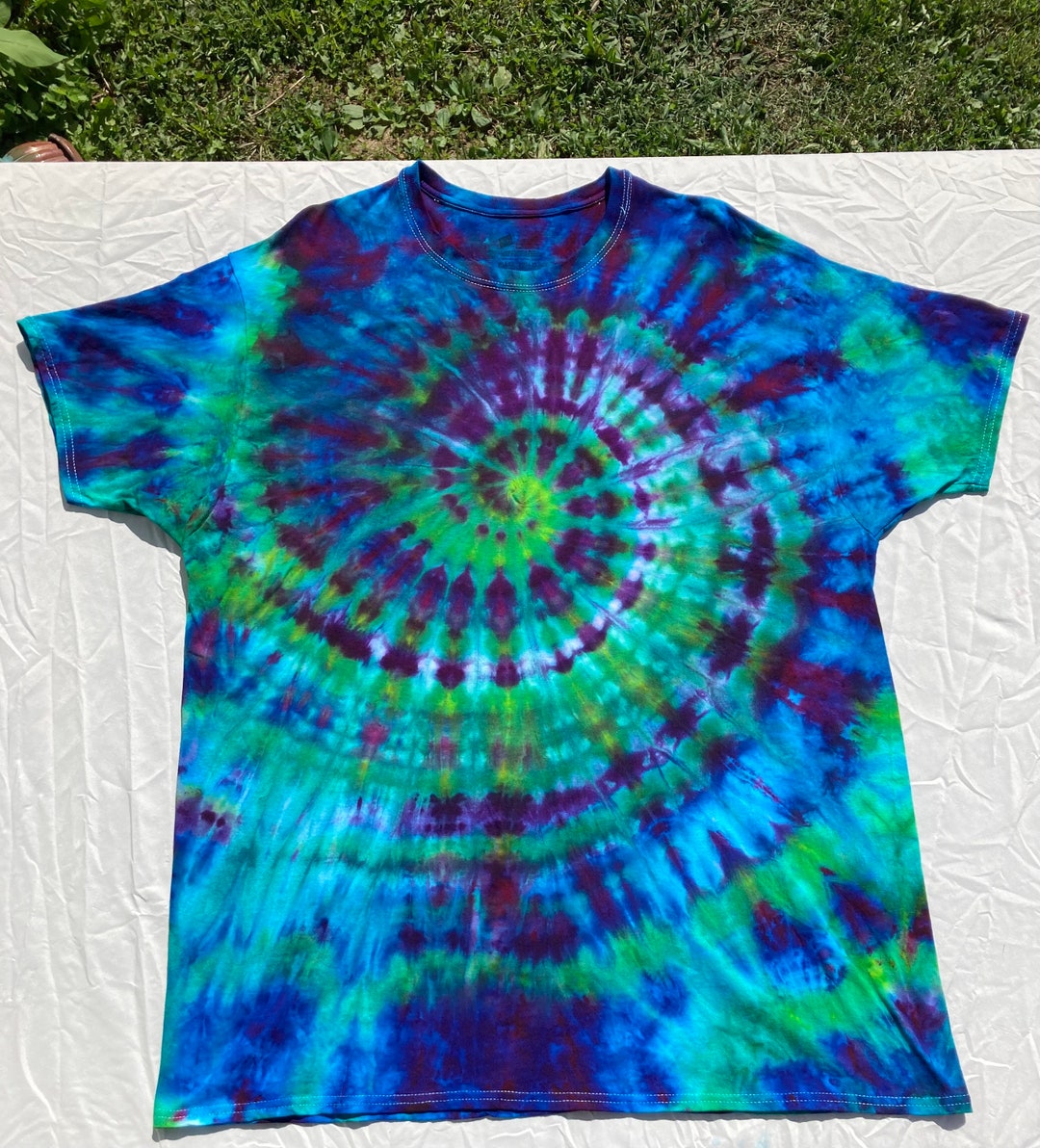 Adult 2XL Muck Ice Dye Tie Dye Tshirt Etsy