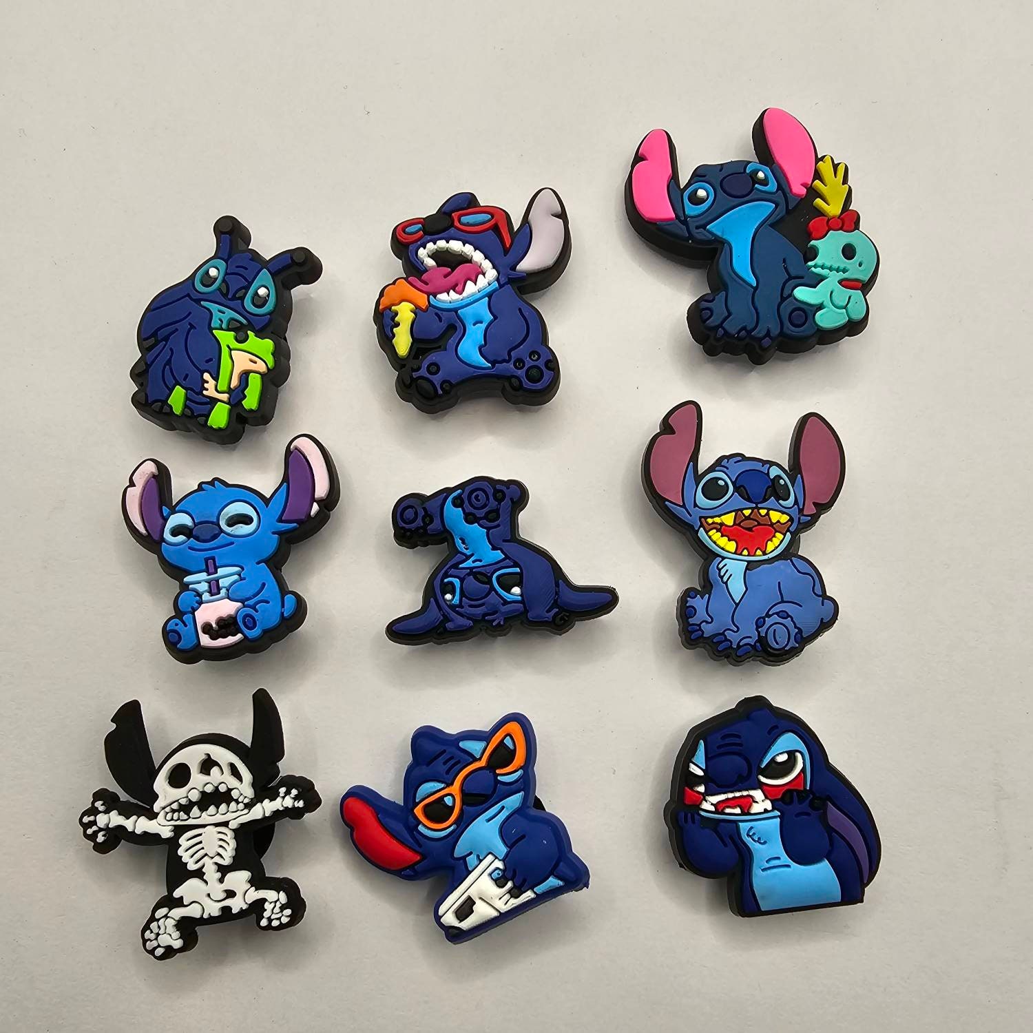 Stitch known as experiment 626 croc charms