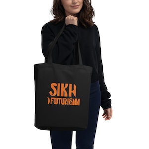 Sikh Futurism - Eco Tote Bag - Sikh Futurism Art Accessories