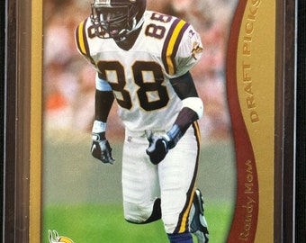 1998 Bowman Chrome Randy Moss Rookie Card #182 - Hall of Fame NFL