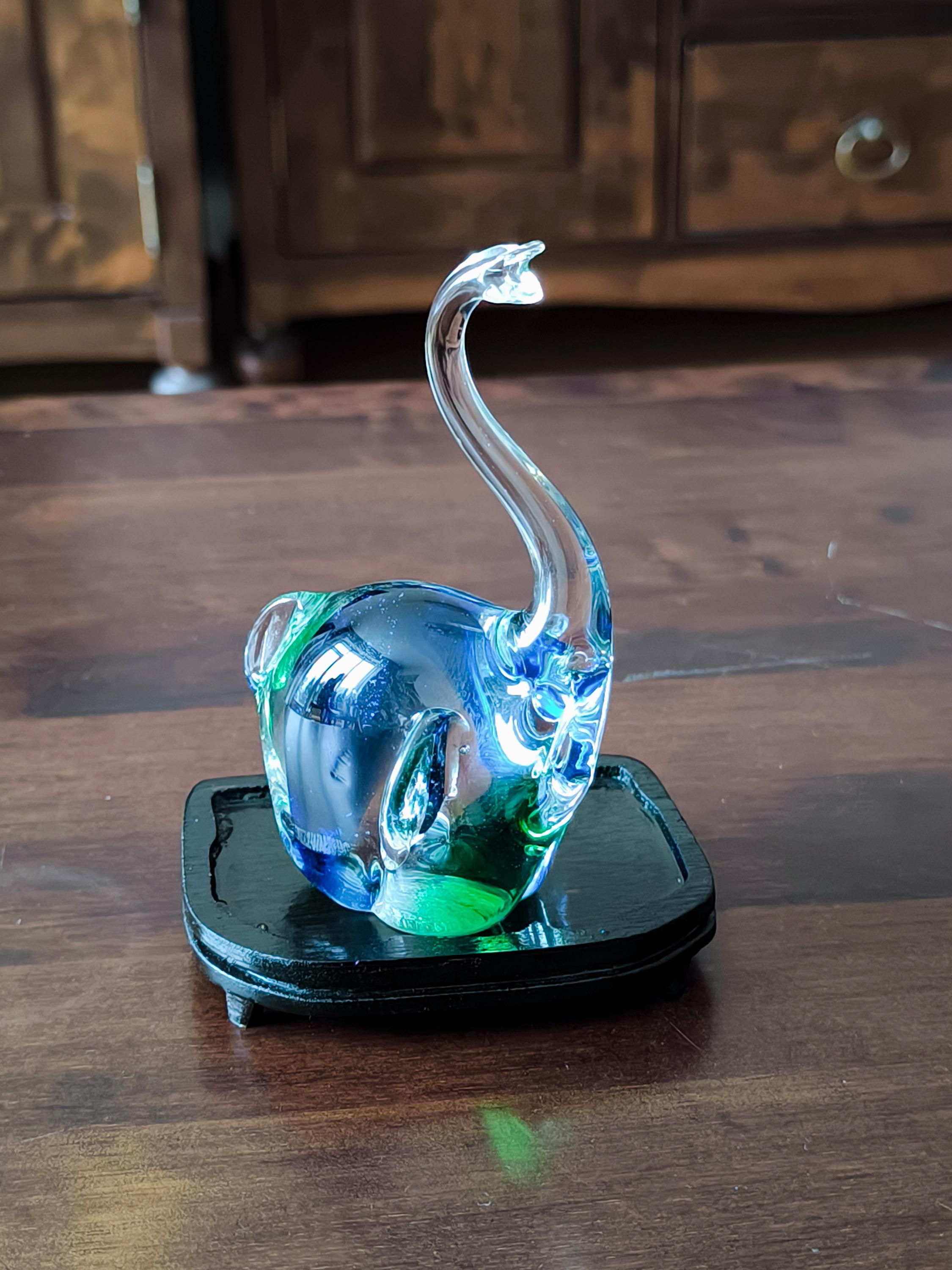 Baccarat Crystal Elephant - Etsy