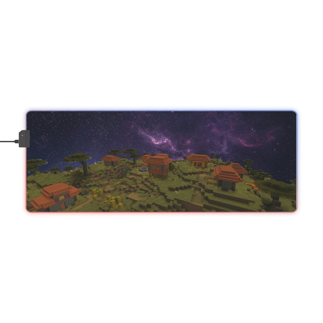 Minecraft Mouse Pad Minecraft Gaming Set Up Gaming Mouse Etsy