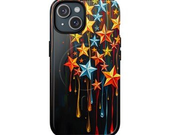 Starry Night Magnetic Phone Case: Tough, Impact-Resistant, MagSafe Compatible