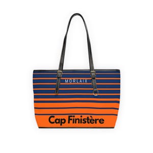 Stylish PU Leather Shoulder Bag, Fashion Tote, Trendy Everyday Bag, Vacation Companion, Casual Chic Tote with Stripes