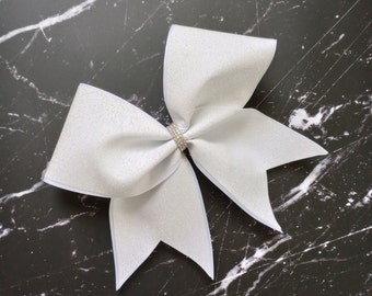 Large Glitter Customizable Cheer Bow