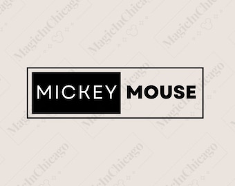 Mickey Mouse - SVG