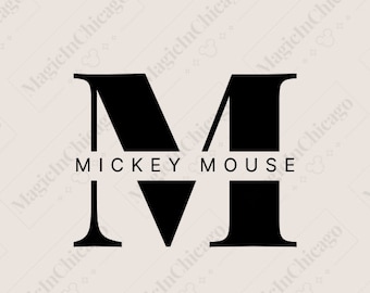 Mickey Mouse - SVG