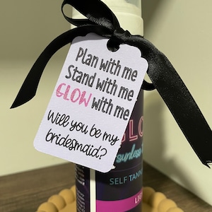 Bridesmaid Proposal Self Tanning Foam with Mitt
