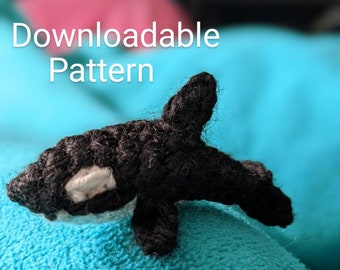 No-Sew Tiny Orca Häkelanleitung