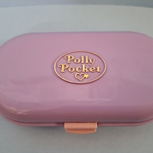 1992 Stampin&#39; School Vintage Polly Pocket 3 of 4 Stamps