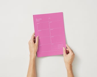 Minimalist Weekly Planner Printable – A4 & US Letter (PDF)