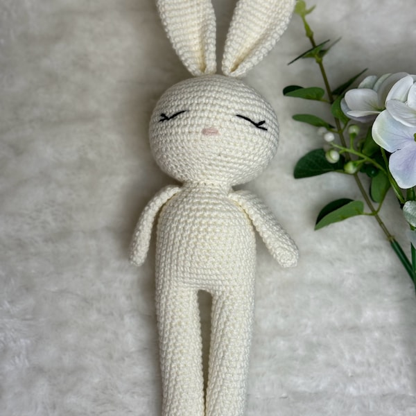 ReadyToShip - Handmade Crochet Amigurumi Bunny Rabbit Easter Gift