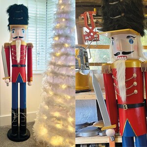 BLACK FRIDAY PRICE Lifesize Handmade Nutcracker (5ft)