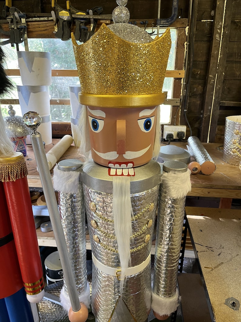 Large Nutcracker Lifesize Handmade 5ft Giant Traditional Etsy UK