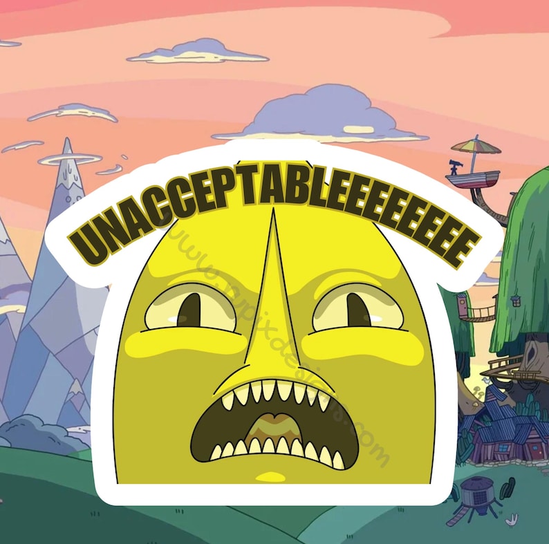 ADVENTURE TIME Custom Handcrafted Stickers - Etsy