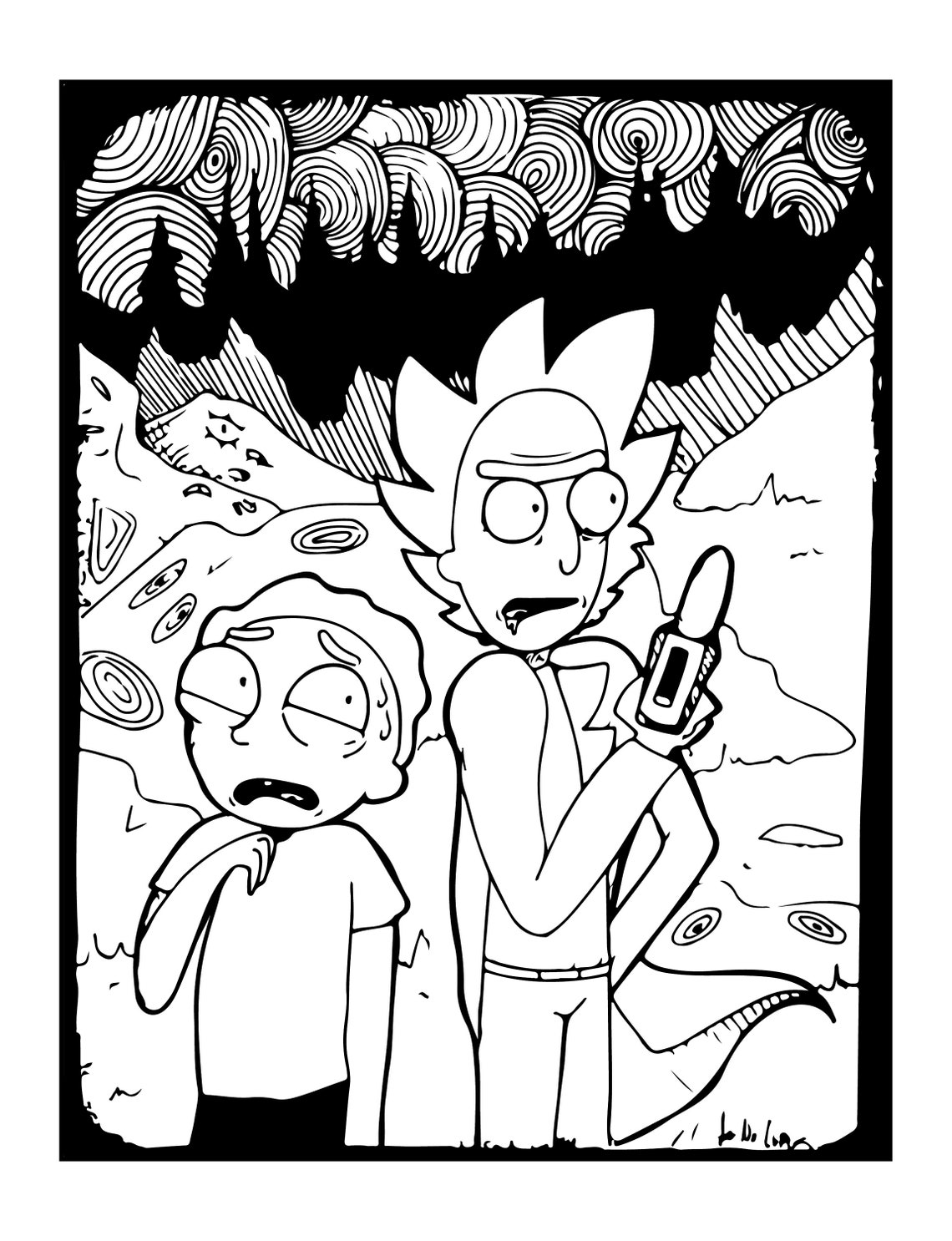 330 Adult Stoner Coloring Pages Printable Coloring Book Instant