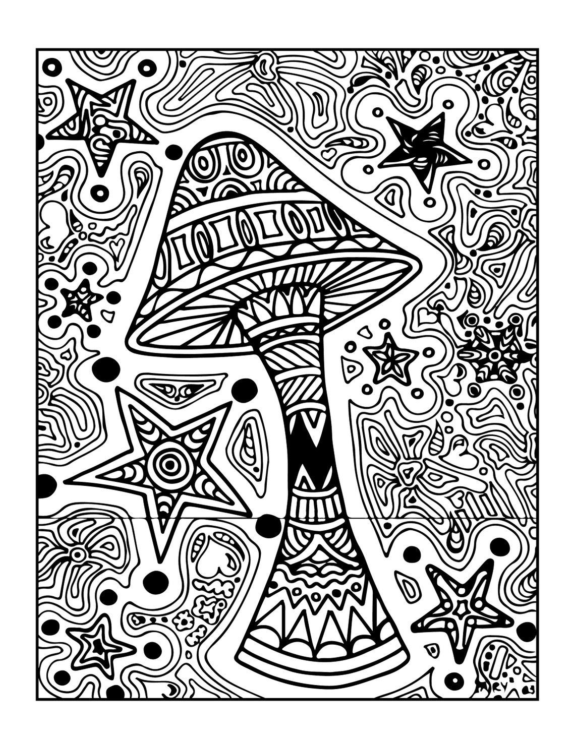 330 Adult Stoner Coloring Pages Printable Coloring Book Instant