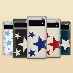 Shining Star Phone Case Twinkle Glow for Google Pixel 10Pro XL, 9Pro, 9A, 8A, 7A, 6A Samsung S25, S24, S23, A56, A15 iPhone 17, 16Pro, 15 14