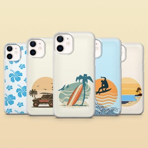 Surf Phone Case Cover für iPhone 16, 15, 14, 13, 12 Samsung S25, S24FE, S23Ultra, A56, A16, Pixel 9Pro XL, 9A, 8A, 8Pro, 7A, 6