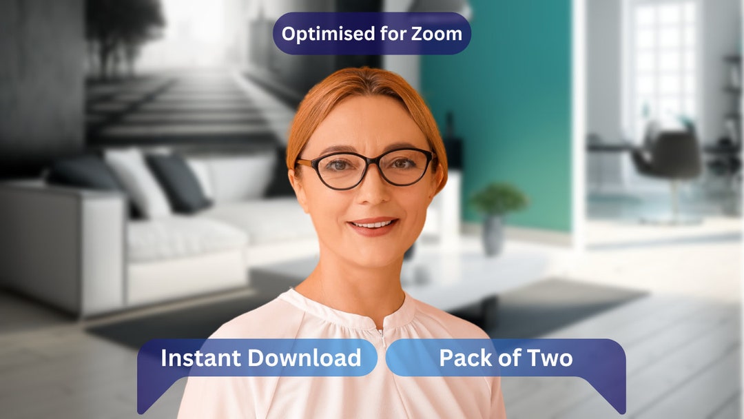 Zoom Background Zoom Modern Home Zoom Background Home Etsy
