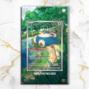 Snorlax SVP 051 Promo | Custom magnetic extended art case