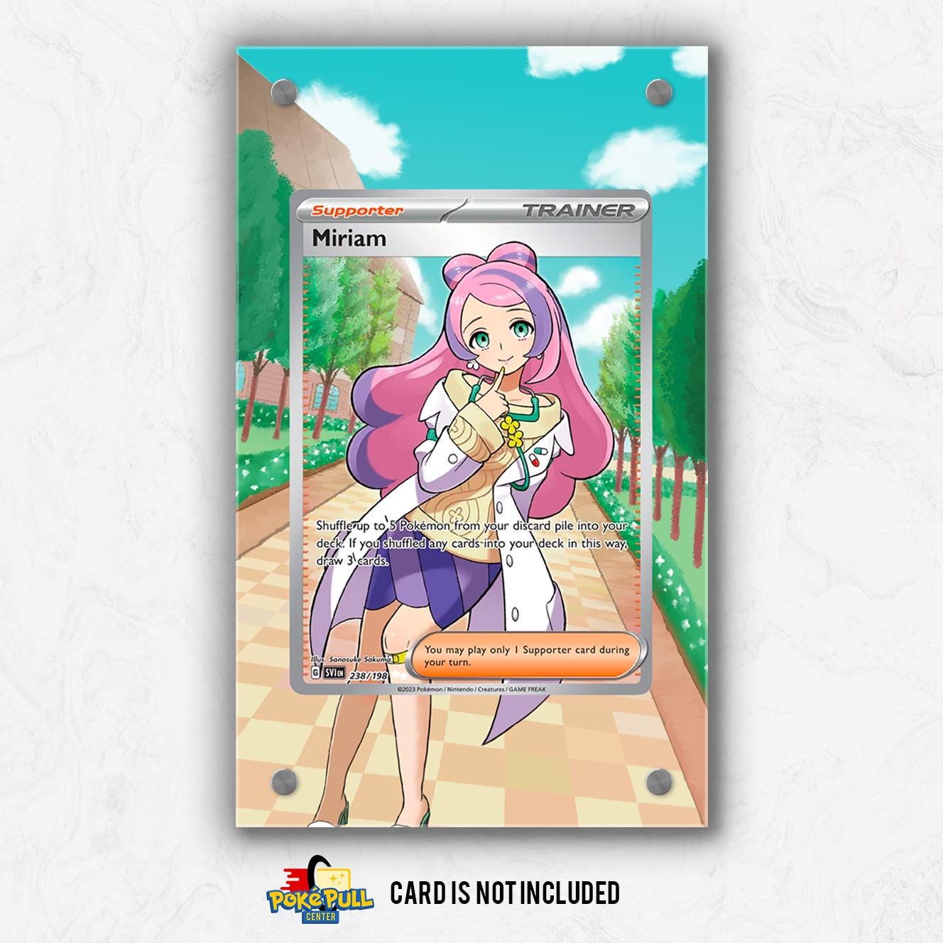 miriam pokemon card 238 198 PSA10 - 2023 Pokemon main image 0